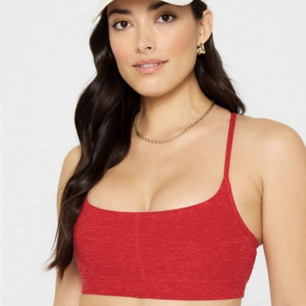 Fabletics Red Sports Bra